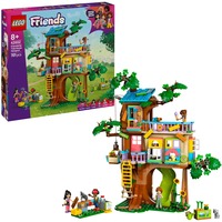 Friends 42652 Casa sull’Albero dell’Amicizia, Giochi per Abilità Sociali per Bambine e Bambini 8+ con Animali e Personaggi, Giochi di costruzione