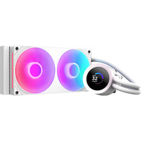 NZXT Kraken Plus RGB 240, Raffreddamento ad acqua bianco