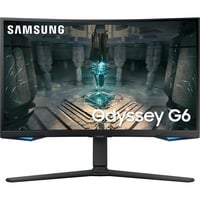 Samsung Monitor Gaming Odyssey G6 da 27'' QHD Curvo, Monitor di gioco Nero, 68,6 cm (27"), 2560 x 1440 Pixel, Quad HD, LCD, 1 ms, Nero