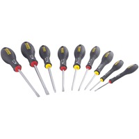 Stanley Set di cacciaviti FatMax, 10 pezzi, Cacciavite Nero
