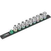 Wera Barra magnetica per bussole C 4 Zyklop Set di bussole per chiavi a cricchetto 1/2", chiave combinata   Nero/Verde