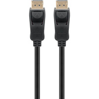 goobay Cavo DisplayPort 2.0/2.1, 16K @ 60Hz, 80 Gbit/s Nero