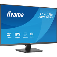 iiyama ProLite X2797QSU-B1, Monitor LED Nero (opaco)