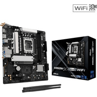ASRock B860M-X GEN5 WiFi, Scheda madre Nero/Argento