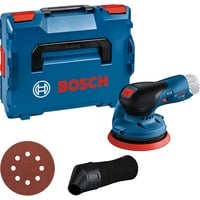 Bosch GEX 12V-125 Professional Levigatrice a disco 10000 Giri/min 20000 OPM Nero, Blu, Rosso, Levigatrice orbitale casuale blu/Nero, Levigatrice a disco, Velcro, Nero, Blu, Rosso, 6000 Giri/min, 10000 Giri/min, 12000 OPM