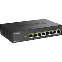 D-Link DMS-108P/E switch di rete Non gestito 2.5G Ethernet (100/1000/2500) Supporto Power over Ethernet (PoE) Nero, Interruttore Non gestito, 2.5G Ethernet (100/1000/2500), Supporto Power over Ethernet (PoE)
