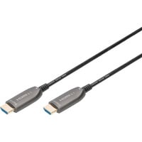 Digitus AK-330126-200-S, Cavo Nero