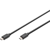 Digitus Cavo di collegamento USB 3.2 Gen 2 USB-C > USB-C Nero