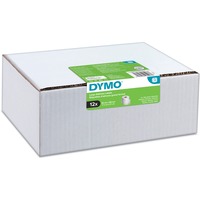 Dymo LabelWriter ORIGINAL CONFEZIONE VANTAGGIO Etichette indirizzo 36x89mm, 12 rotoli da 260 etichette ciascuno, Etichetta 