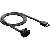 Fractal Design FD-A-USBC-002 cavo USB 1 m Nero Nero, 1 m, USB C, 10000 Mbit/s, Nero