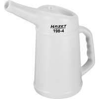 Hazet 198-4 bicchiere dosatore 1 L Polietilene ad alta intensità bianco/trasparente, 1 L, ml, Polietilene ad alta intensità, Trasparente, Bianco, 120 g, 1 pz