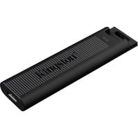 Kingston DataTraveler 1TB Max 1000R/900W USB 3.2 Gen 2, Chiavetta USB Nero, 1 TB, USB tipo-C, 3.2 Gen 2 (3.1 Gen 2), 1000 MB/s, Lamina di scorrimento, Nero