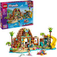 Friends 42673 Vacanza al Beach Resort, Gioco con 6 Mini Bamboline, Animali Giocattolo e Accessori, Idea Regalo 8+ Anni, Giochi di costruzione