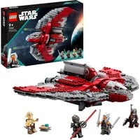 LEGO Star Wars Shuttle Jedi T-6 di Ahsoka Tano, Giochi di costruzione Set da costruzione, 9 anno/i, Plastica, 601 pz, 877 g