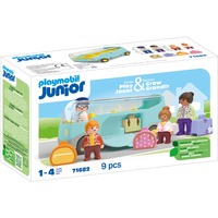 PLAYMOBIL Junior: Autobus turistico, Giochi di costruzione 