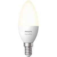 Philips Hue Philips Hue White Lampadina Smart E14 40W Philips Hue White Lampadina Smart E14 40W, Lampadina intelligente, Bianco, Bluetooth/Zigbee, LED integrato, E14, Bianco caldo