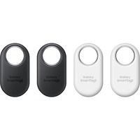 SAMSUNG Galaxy SmartTag2 (4 Pack), Tracker di tracciamento multi colorata, Articolo, Cercatore, Grafite, Bianco, Antipolvere, 120 m, IP67