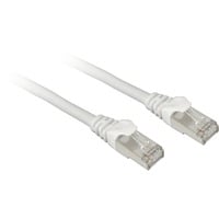 Sharkoon Cavo patch SFTP, RJ-45, con cavo grezzo Cat.7a bianco