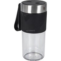 WMF KITCHENminis 0416700011 0,3 L Sbattitore con base 50 W Nero, Acciaio inox, Trasparente, Mixer stand Nero, Sbattitore con base, 0,3 L, 50 W, Nero, Acciaio inox, Trasparente