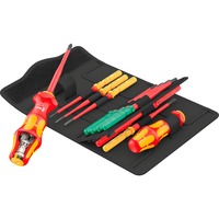 Wera Kraftform Kompakt Turbo i Imperial 1 Tool Finder, 16 pezzi, chiave combinata   rosso/Giallo