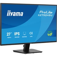iiyama ProLite X2792HSU-B1 Monitor PC 68,6 cm (27") 1920 x 1080 Pixel Full HD LED Nero, Monitor LED Nero (opaco), 68,6 cm (27"), 1920 x 1080 Pixel, Full HD, LED, 3 ms, Nero