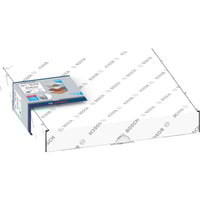 Bosch 2 608 615 066 accessorio per smerigliatrice Disco per tagliare, Lama Disco per tagliare, Centro piatto, Mattone, Cemento, Calcestruzzo duro, Calcareo, Pietra, Bosch, 2,22 cm, 23 cm