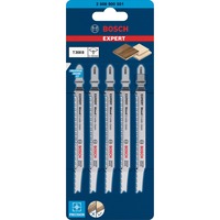 Bosch 2 608 900 551 lama per sega a gattuccio, sega a traforo e sega universale Lama per seghetto alternativo Acciaio al carbonio (HCS) 5 pz Lama per seghetto alternativo, Legno, Acciaio al carbonio (HCS), Grigio, 2,2 mm, 5 cm