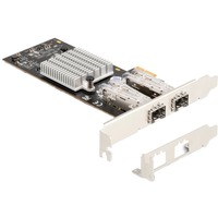 DeLOCK PCI Express x1 a 2 x slot SFP Gigabit LAN i350, Scheda di rete 