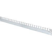 Digitus Binario di trattenuta cavi 19" per Unique & Dynamic, Instradamento dei cavi argento