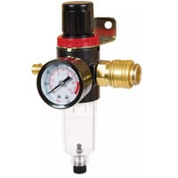 EINHELL Riduttore di pressione con filtro per compressore R 1/4'' Nero