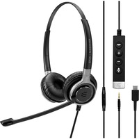 | SENNHEISER IMPACT SC 665 USB C Cuffia Padiglione auricolare Connettore 3.5 mm USB tipo C Nero, Argento, | SENNHEISER IMPACT SC 665 USB C Cuffia Padiglione auricolare Connettore 3.5 mm USB tipo C Nero, Argento,