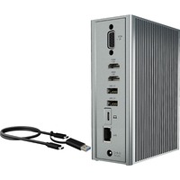 ICY BOX IB-DK2262AC Cablato USB 3.2 Gen 1 (3.1 Gen 1) Type-C Antracite Nero, Cablato, USB 3.2 Gen 1 (3.1 Gen 1) Type-C, 55 W, 10,100,1000 Mbit/s, Antracite, MicroSD (TransFlash), SD