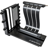 Montech Kit di montaggio verticale per GPU, cavo di estensione PCIe 4.0 Nero