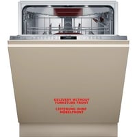 Neff S157ECX14E lavastoviglie A scomparsa totale 14 coperti A scomparsa totale, Dimensione massima (60 cm), Acciaio inox, Pulsanti, 1,75 m, 1,65 m