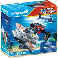 PLAYMOBIL City Action 70145 gioco di costruzione Set di figure giocattolo, 4 anno/i, Plastica, 15 pz