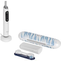 Procter & Gamble Oral-B iO Series 9 Luxe Edition, Spazzolino da denti elettrico bianco, Adulto, Spazzolino oscillante, Cura quotidiana, Cura gum, Intenso, Sensibile, Super sensitive, Tongue care, Sbiancante, Bianco, 2 min, Bianco