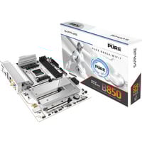 SAPPHIRE PURE B850A WIFI 7, Scheda madre bianco/Nero