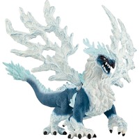 Schleich ELDRADOR CREATURES Drago di ghiaccio, Gioco figura 7 anno/i, Ice World, Monsters and dragons, Blu, Bianco, Plastica