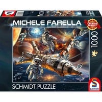Schmidt Spiele Michele Farella: Mondi stellari magici - Fluttuando nello spazio, Puzzle 