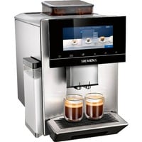 Siemens TQ905D03 macchina per caffè Manuale Macchina per espresso 2,3 L, Macchina automatica accaio/Nero, Macchina per espresso, 2,3 L, Chicchi di caffè, Macinatore integrato, 1500 W, Acciaio inox