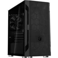 SilverStone FARA H1M Micro Tower Nero Nero, Micro Tower, PC, Nero, micro ATX, Mini-DTX, Mini-ITX, Plastica, Acciaio, 16 cm