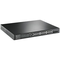 Image of TL-SG3428XMP switch di rete Gestito L2/L3 Gigabit Ethernet (10/100/1000) Supporto Power over Ethernet (PoE) 1U Nero