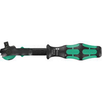 Wera Cricchetto Zyklop Speed 8000 A Black Edition, 1/4", Pistola Nero/Verde