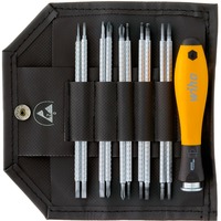 Wiha Cacciavite con set di lame intercambiabili SYSTEM 4 ESD giallo/Nero