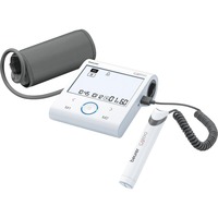 Beurer BM 96 Cardio con funzione ECG, Misuratore di pressione bianco/grigio