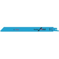 Bosch 2 608 657 552 lama per sega a gattuccio, sega a traforo e sega universale Lama per sega circolare Bimetallo 25 pz Lama per sega circolare, Tubo, Profilato, Lamiera (spessa), Bimetallo, 2 mm, 0,9 mm, 22,5 cm