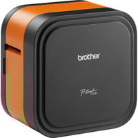 Brother P-touch E920BT CUBE Pro, Stampante per etichette Nero/Orange