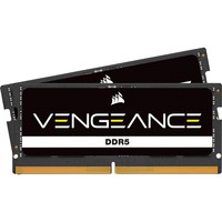 Corsair Vengeance CMSX16GX5M2A4800C40 memoria 16 GB 2 x 8 GB DDR5 4800 MHz Data Integrity Check (verifica integrità dati) 16 GB, 2 x 8 GB, DDR5, 4800 MHz, 262-pin SO-DIMM
