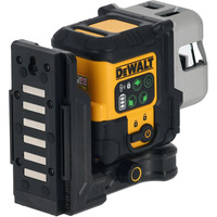 DEWALT Laser multilinea a batteria 3x180° DCLE14301GB, 18 Volt, Attraversare la linea laser Nero/Giallo