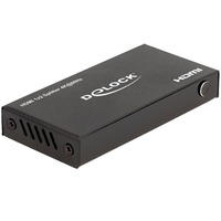 DeLOCK Splitter HDMI 1 x HDMI ingresso a 2 x HDMI uscita 4K 60 Hz Nero